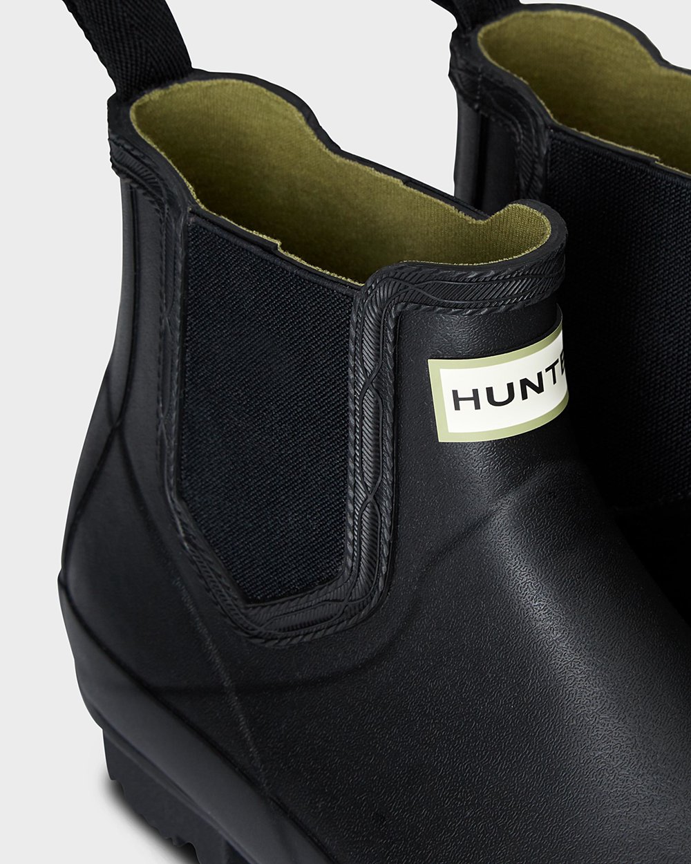 Chelsea Boots Heren - Hunter Norris Field - Zwart - 62YECOGNJ